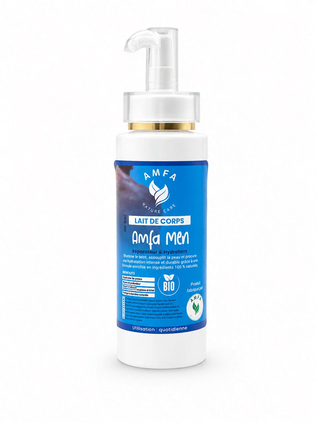 lait-de-corps-amfa-men-amfa-nature-care Lait de Corps AMFA Men 100 % Naturel – Image 1